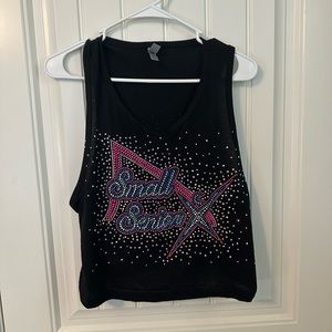 SSX BLING CROP TANK